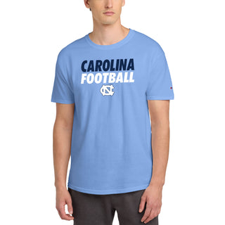 Champion Carolina Football Triblend T-Shirt - Light Blue