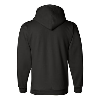 Iowa Arch Applique Champion Powerblend Hoodie - Black