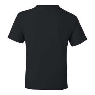 Davidson Wildcats Basic Block Youth T Shirt - Black