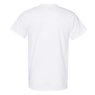 Davidson Wildcats Institutional Logo T Shirt - White