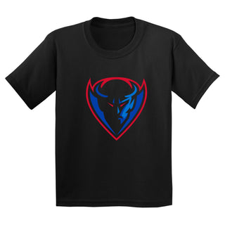 DePaul Primary Logo Youth T-Shirt - Black