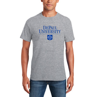 DePaul Institutional Logo T-Shirt - Sport Grey
