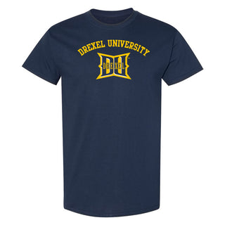 Drexel University Dragons Arch Logo T-Shirt - Navy