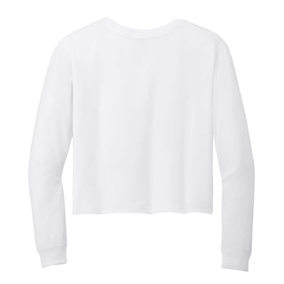 Michigan Rundown Women's Triblend Midi Long Sleeve - White