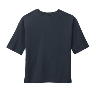 Hail Script Women's VIT Boxy Tee - New Navy