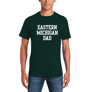Eastern Michigan Basic Block Dad T-Shirt - Forest