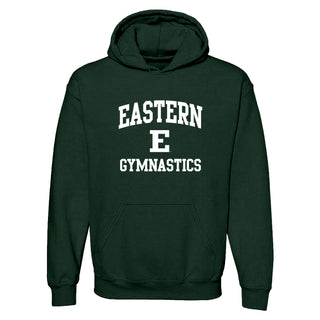 Eastern Michigan Arch Logo Gymnastics Hoodie - Forest