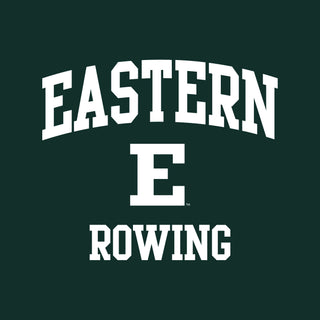 Eastern Michigan Arch Logo Rowing Hoodie - Forest