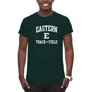 Eastern Michigan Arch Logo Track & Field T-Shirt - Forest