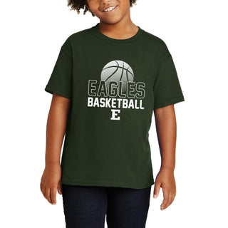 Eastern Michigan Basketball Flux Youth T Shirt - Forest