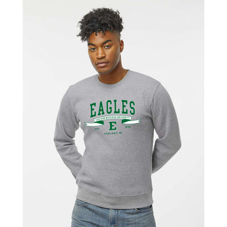 Eastern Michigan Ribbon Flight JA BTB Crewneck - Oxford