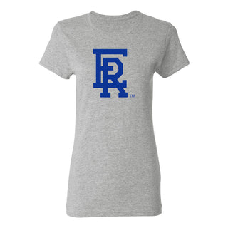 Embry-Riddle Aeronautical University Eagles Daytona Primary Logo Women's T Shirt - Sport Grey