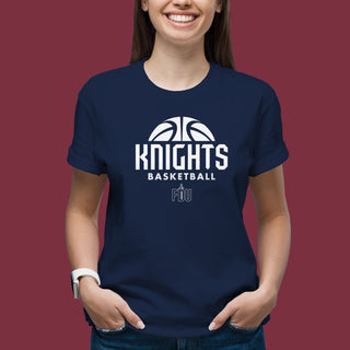 Fairleigh Dickinson Knights Basketball Hype T Shirt - Navy