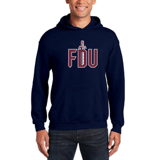 FDU Knights Primary Logo Hoodie - Navy