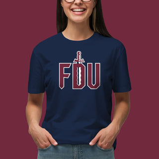 FDU Knights Primary Logo T-Shirt - Navy