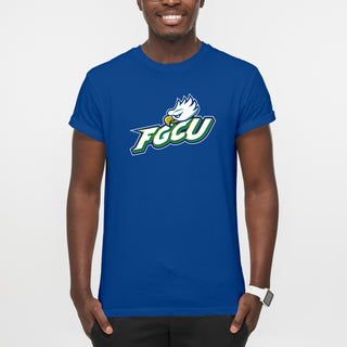 Florida Gulf Coast University Eagles Primary Logo Short Sleeve T Shirt - Royal