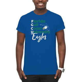 FGCU School Stack T-Shirt - Royal