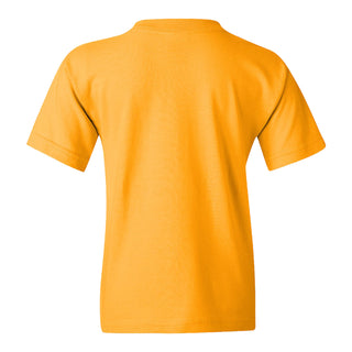 Fort Hays State Basic Block Youth T-Shirt - Gold