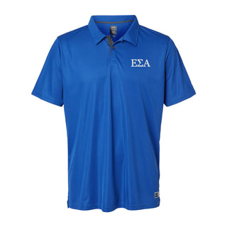 Epsilon Sigma Alpha Greek Letter Block LC Oakley Hydrolix Polo - Team Royal
