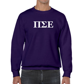 Pi Sigma Epsilon Greek Letter Crewneck