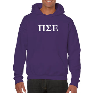 Pi Sigma Epsilon Greek Letter Hoodie