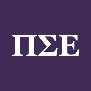 Pi Sigma Epsilon Greek Letter Long Sleeve T-Shirt