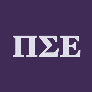 Pi Sigma Epsilon Greek Letter LC EMB Zip Hoodie