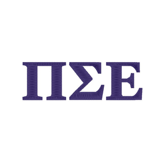 Pi Sigma Epsilon Greek Letter LC EMB Polo