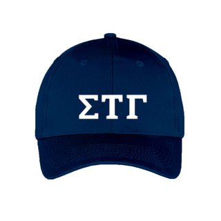 Sigma Tau Gamma Greek Letter Hat - Navy