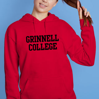 Grinnell College Basic Block Hoodie