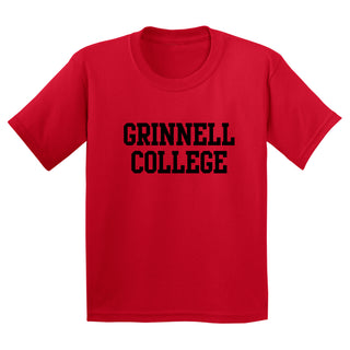 Grinnell College Basic Block Youth T-Shirt