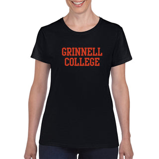 Grinnell College Basic Block Womens T-Shirt