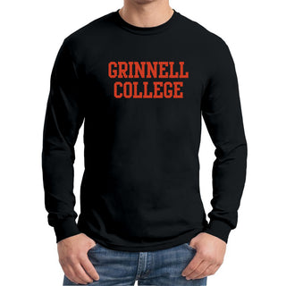 Grinnell College Basic Block Long Sleeve