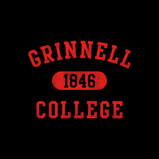 Grinnell College Athletic Arch Hoodie - Black