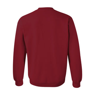 Indiana Hoosiers Basic Block Dad Crewneck Sweatshirt - Cardinal