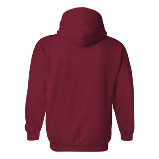 Indiana University Hoosiers Arch Logo Basketball Hoodie - Cardinal