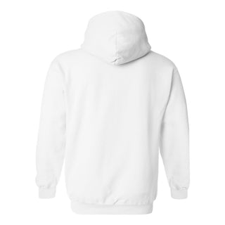 Hawaii Hilo Vulcans Arch Logo Hoodie - White