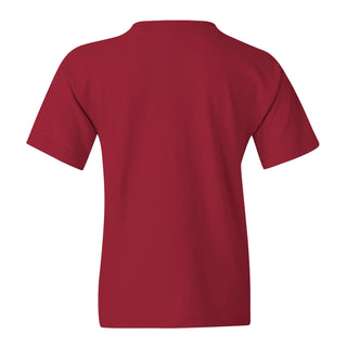 University of Indianapolis Greyhounds Primary Logo Cotton Youth T-Shirt - Cardinal