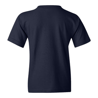 University of Dayton Flyers Arch Logo Youth Short Sleeve T Shirt - Navy