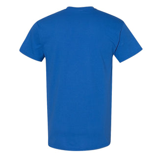 Brandeis University Judges Basic Block Short Sleeve T Shirt - Royal