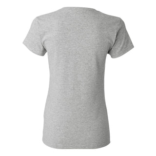 Loyola Chicago Ramblers Basic Block Women's T Shirt - Sport Grey