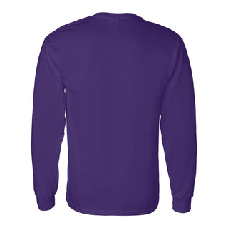 James Madison Basic Block Long Sleeve - Purple