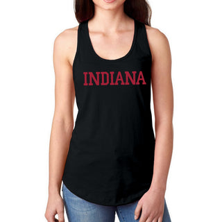 Indiana Basic Block Womens Racerback Tank