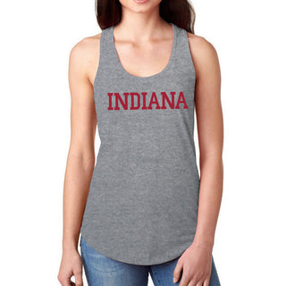 Indiana Basic Block Womens Racerback Tank