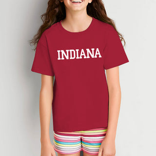 Indiana Hoosiers Basic Block Youth T-Shirt