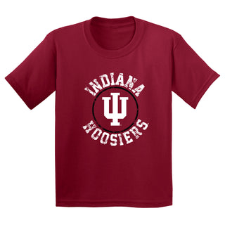 Indiana Distressed Circle Logo Youth T-Shirt