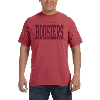 Indiana Monotone Bold CC T-Shirt - Crimson