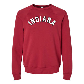 Indiana 1979 Throwback Crewneck Sweatshirt - Cardinal