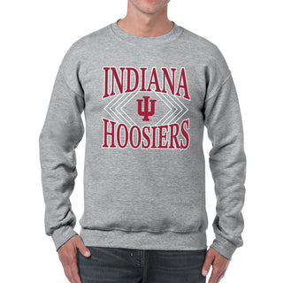 Indiana Diamond Victory JA BTB Fleece Crewneck - Oxford