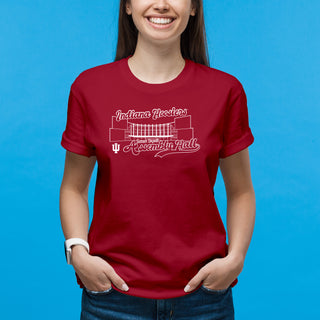 Indiana Hoosiers Simon Skjodt Assembly Hall T-Shirt - Cardinal